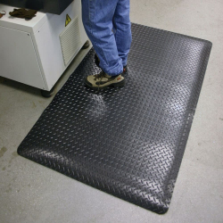 Tapis antifatigues Tapis anti fatigue tôle diamant PREMIUM - 80 - DECKPLATE