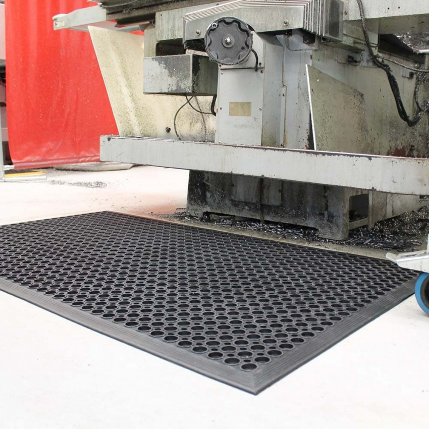 Tapis antifatigues Caillebotis industriel drainant - 89.166667 - HIGHDUTY