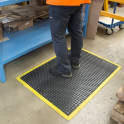 Tapis antifatigues Tapis anti fatigue ateliers de production - 130.8 - BUBBLEMAT