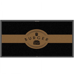 Tapis métier Tapis logo burger - 0 - NEOLOGO