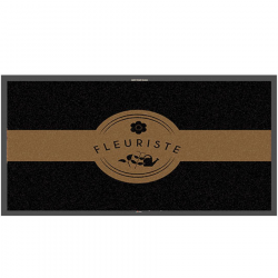 Tapis métier Tapis logo fleuriste - 0 - NEOLOGO