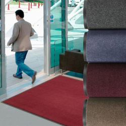 Tapis antisalissure aspect velours haut de gamme - Tapis absorbants