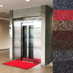 Tapis d'entrée couleur unicolore - Tapis absorbants