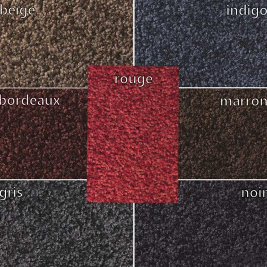 Tapis d'entrée couleur unicolore - Tapis absorbants