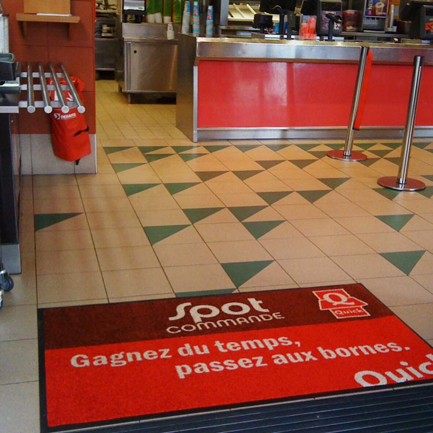 Individuelle Eingangsmatten Tapis logo fibres tuftées - 0 - NEOLOGO