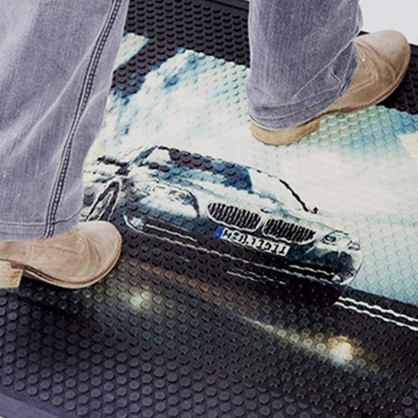 Tapis logo personnalisé Tapis logo extérieur caoutchouc - 258 - 