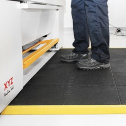 Tapis antifatigues Dalles de sol en caoutchouc pour ateliers et garages - 94.8 - SOLIDFATIGUESTEP