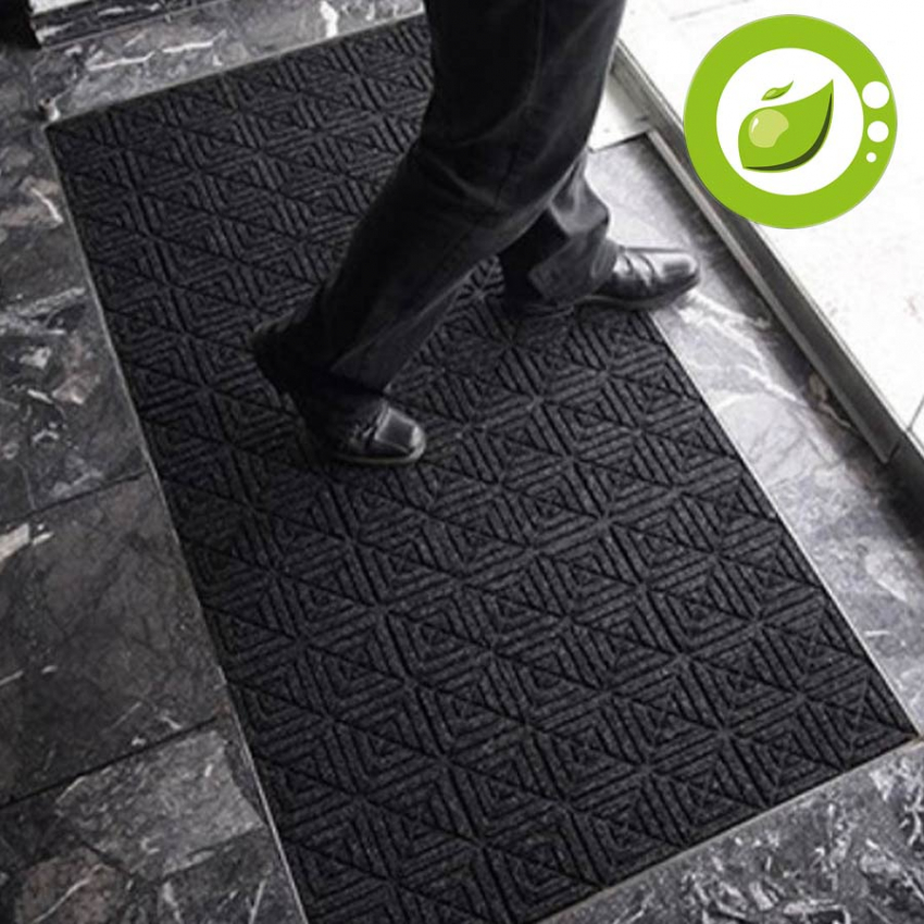 Tapis grattants Tapis d'entrée en dalles recyclées - 409 - Waterhog Eco Premier Tiles