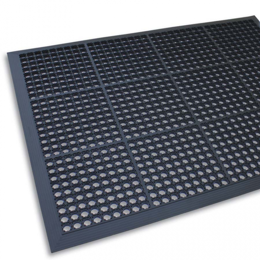 Tapis antifatigues Tapis ergonomique drainant - 459.8 - Industry