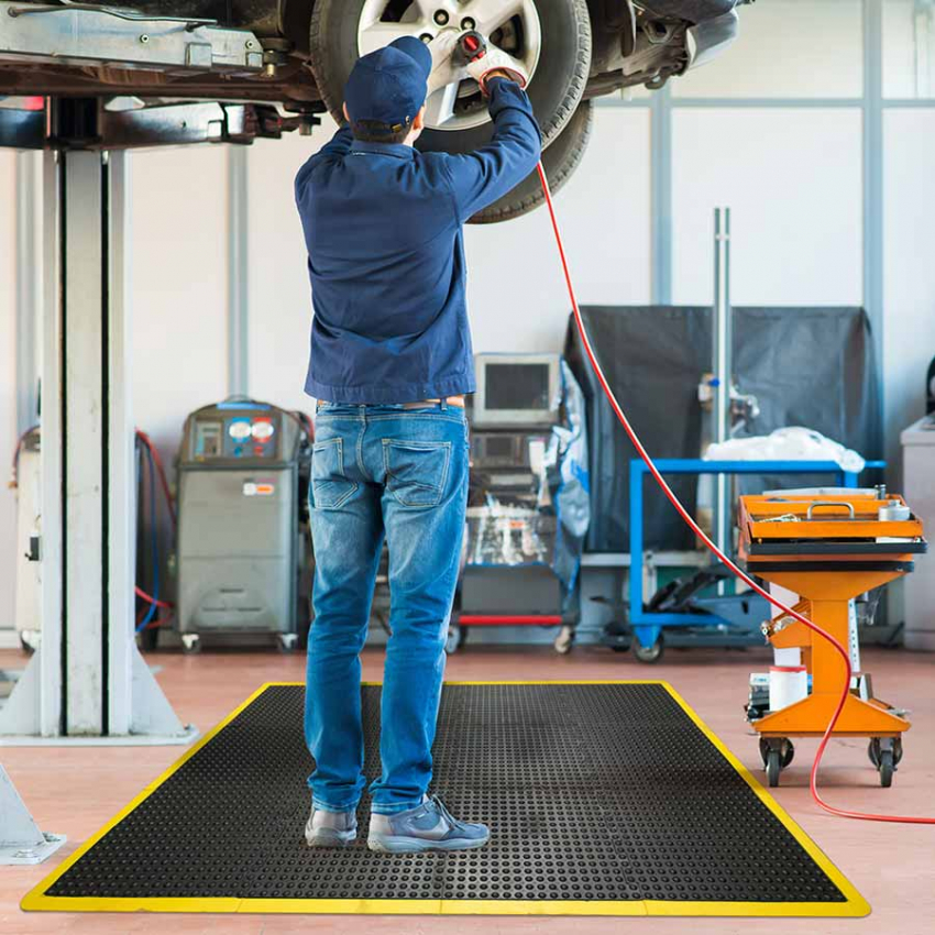 Tapis anti fatigue ateliers automobiles - Tapis antifatigues